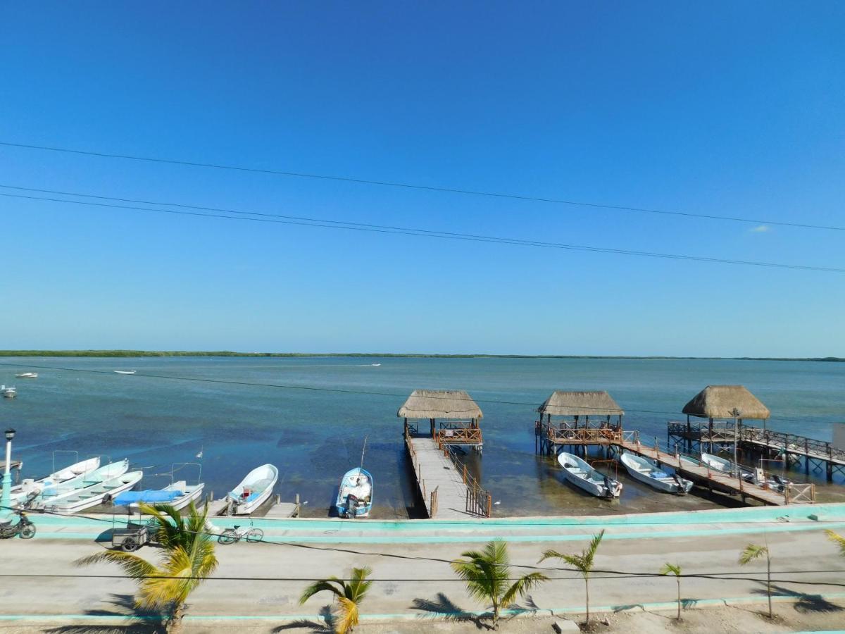 Posada El Perico Marinero Río Lagartos المظهر الخارجي الصورة