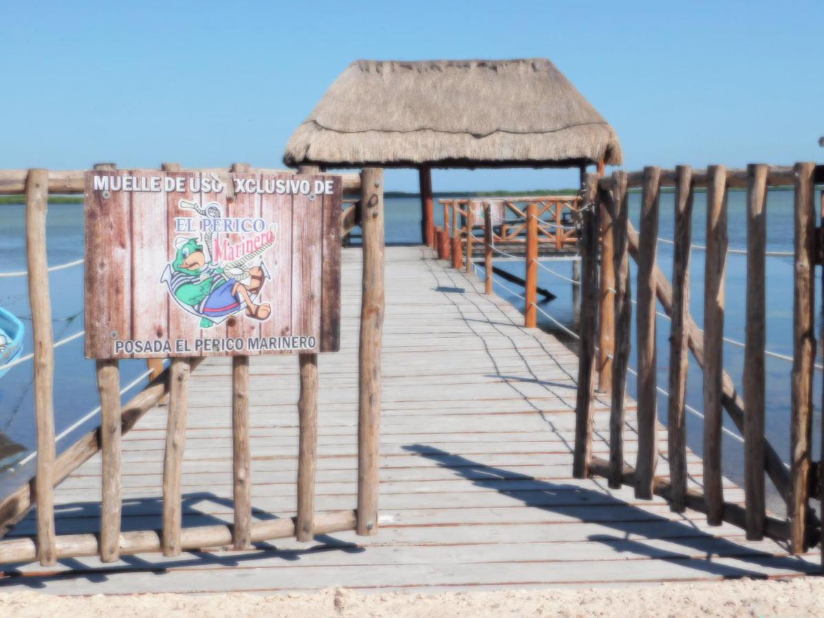 Posada El Perico Marinero Río Lagartos المظهر الخارجي الصورة