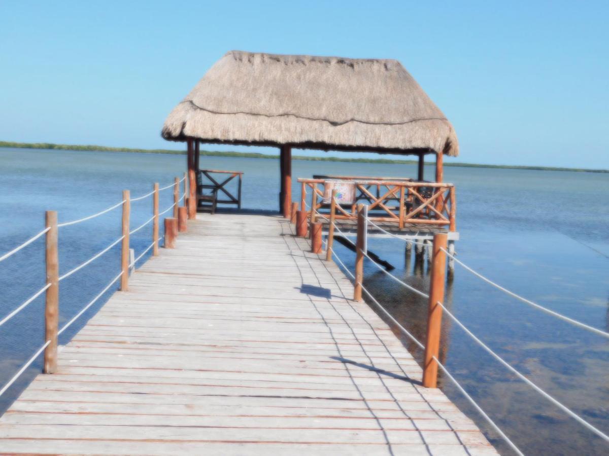 Posada El Perico Marinero Río Lagartos المظهر الخارجي الصورة
